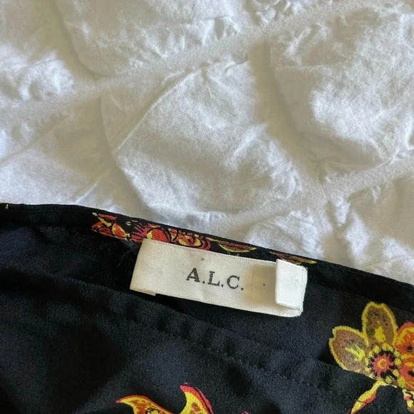 A.L.C Marissa floral silk top - Picture 11 of 11